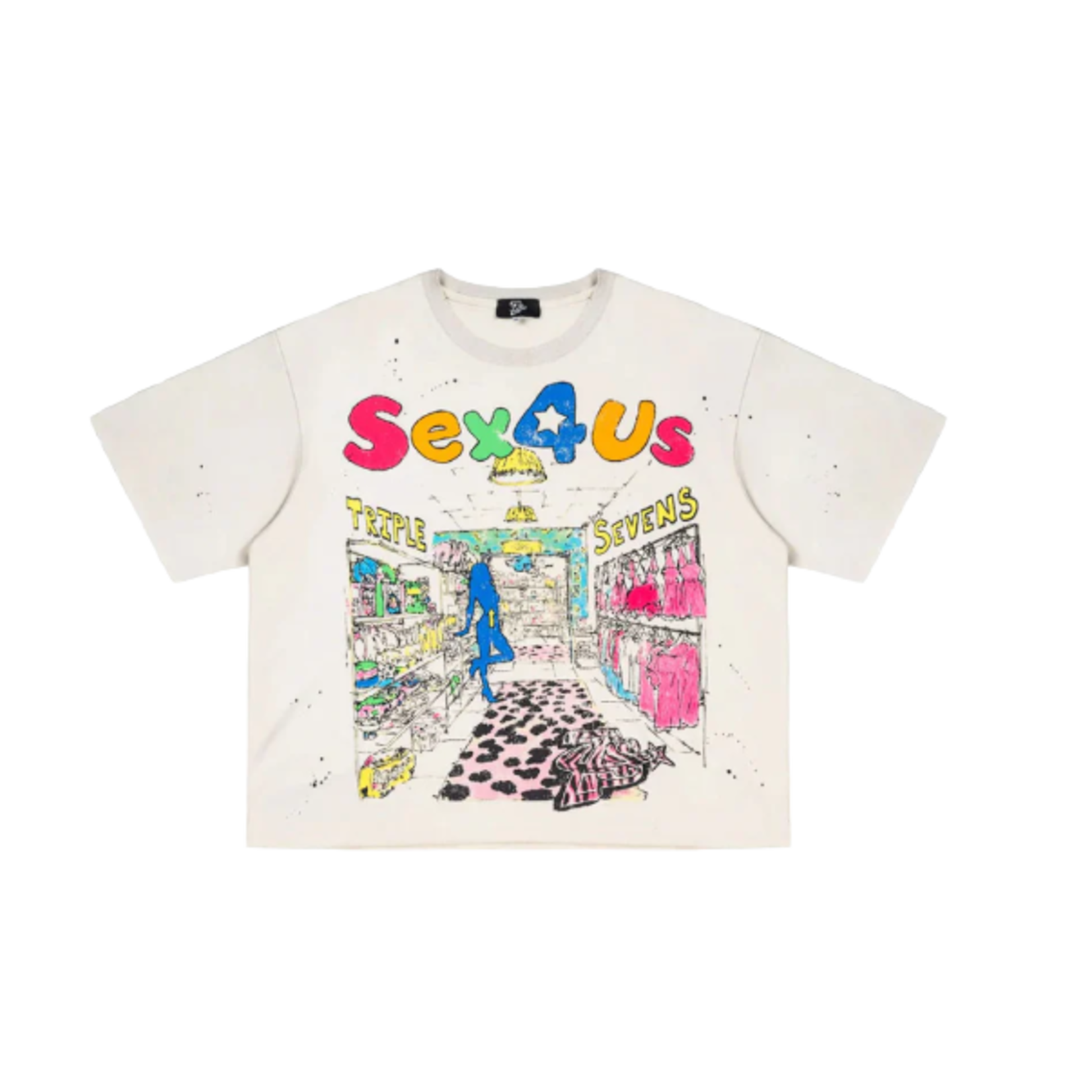 TRIPLE 7 Triple 7 Sex 4 Us Tee