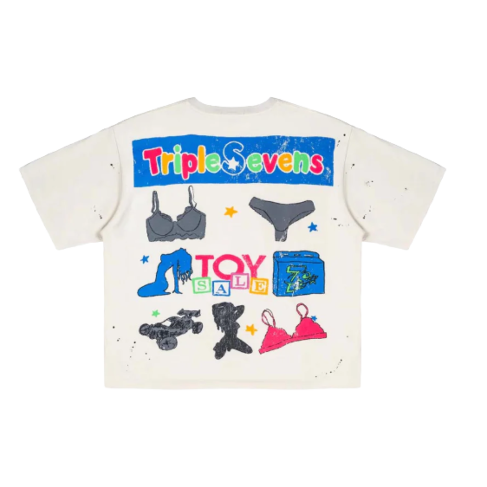 TRIPLE 7 Triple 7 Sex 4 Us Tee