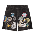 Godspeed Godspeed Patchwork Jorts V2 Black