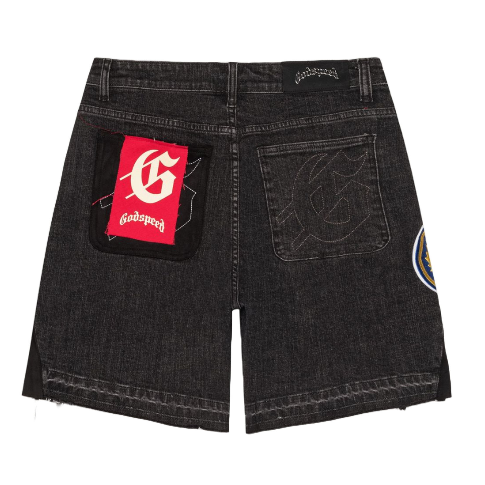 Godspeed Godspeed Patchwork Jorts V2 Black