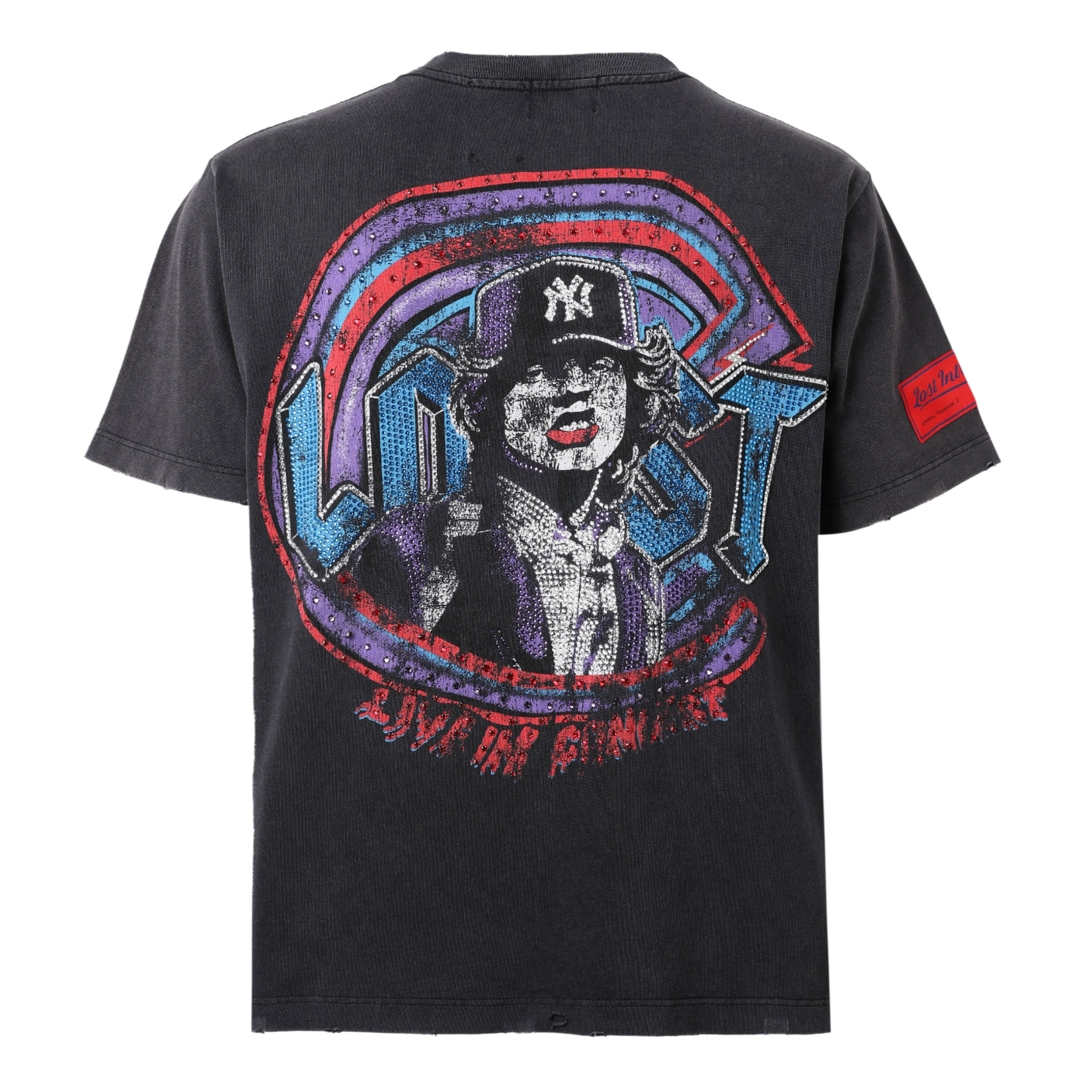 Lost Intricacy Lost In Concert Rhinestone Tee