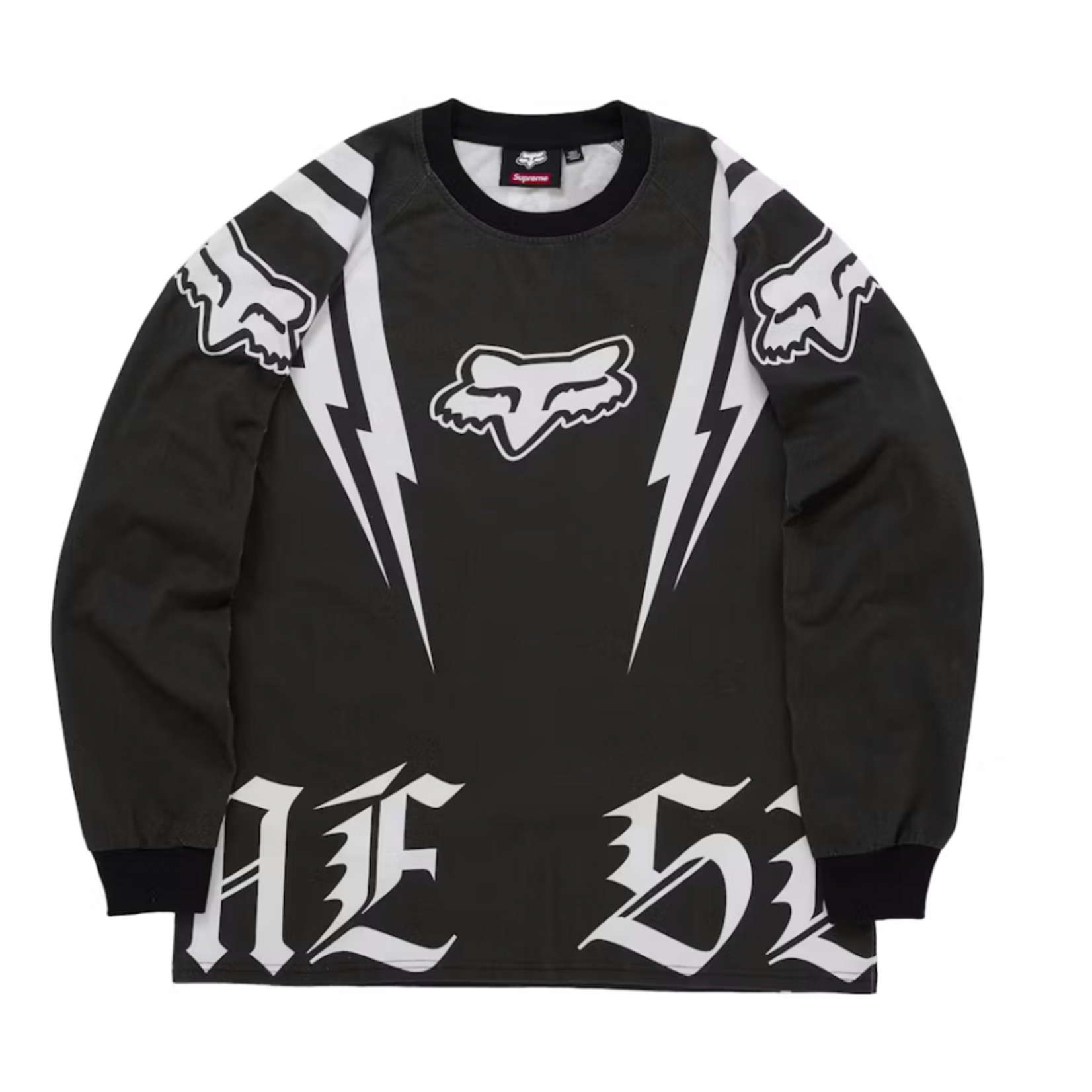 Supreme Supreme Fox Racing L/S Top Black