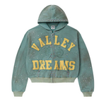 Vale Vale Bank Zip Up Green