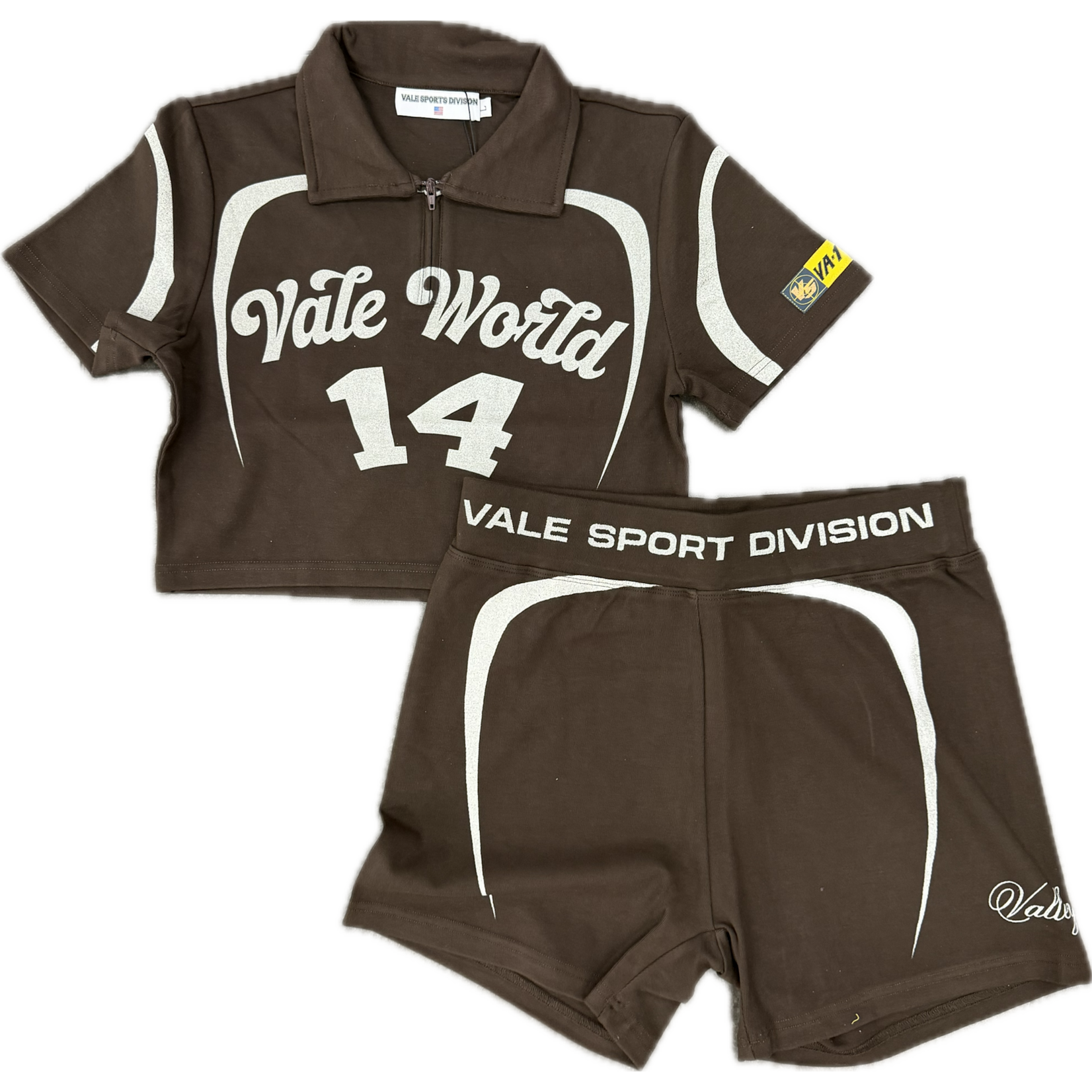 Vale Vale 007 Rugby Set (W) Brown