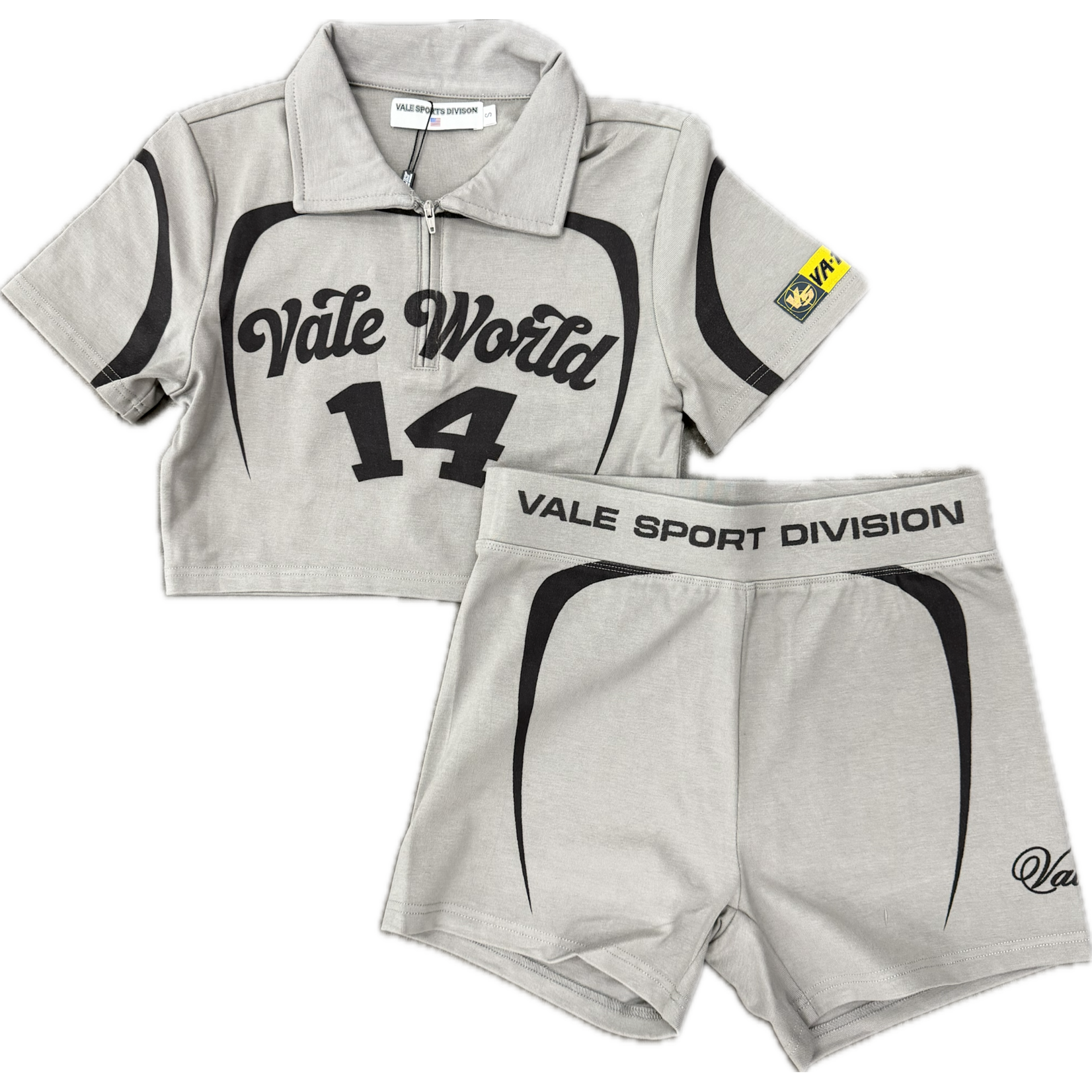 Vale Vale 007 Rugby Set (W) Grey