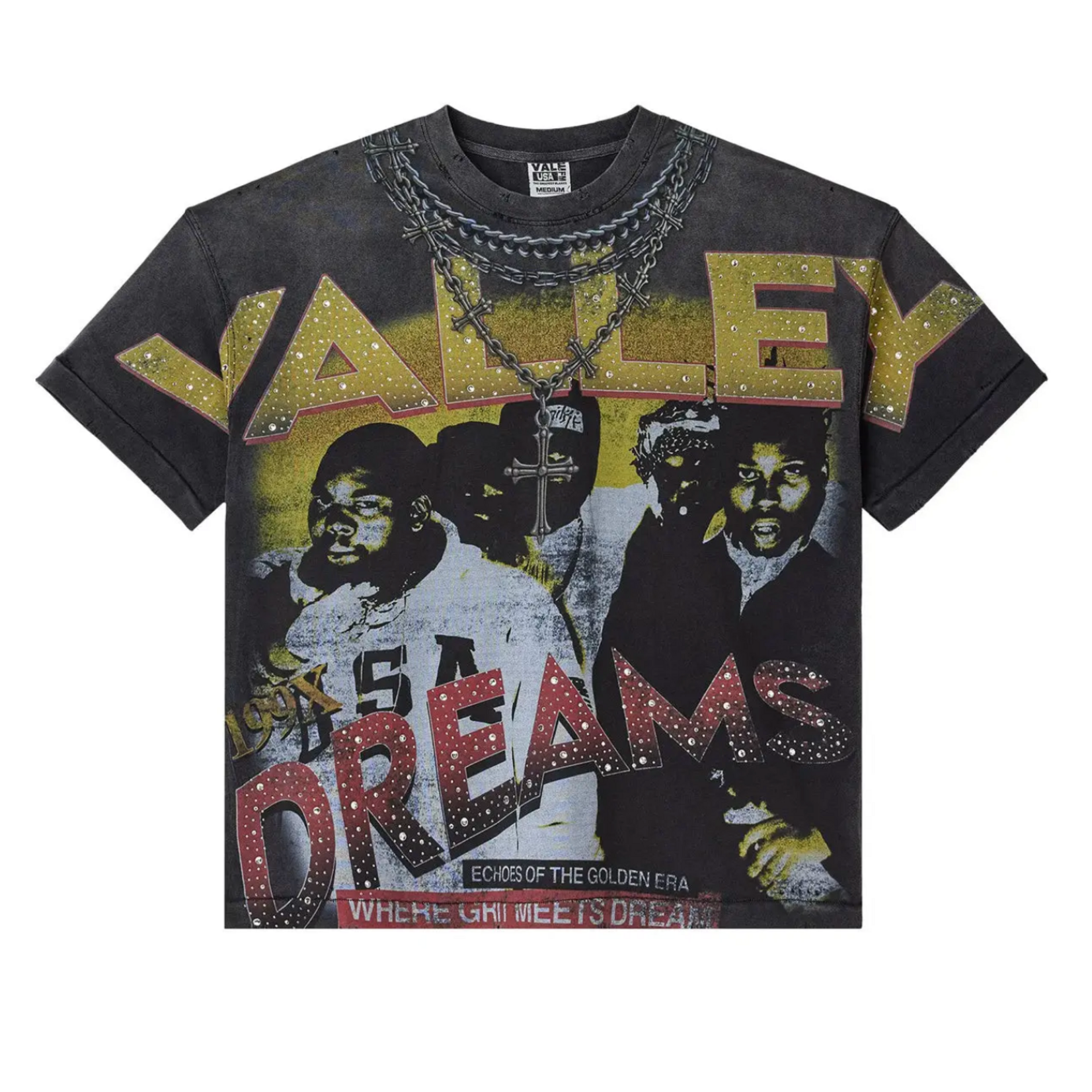 Vale Vale Chambers Bling Tee Black