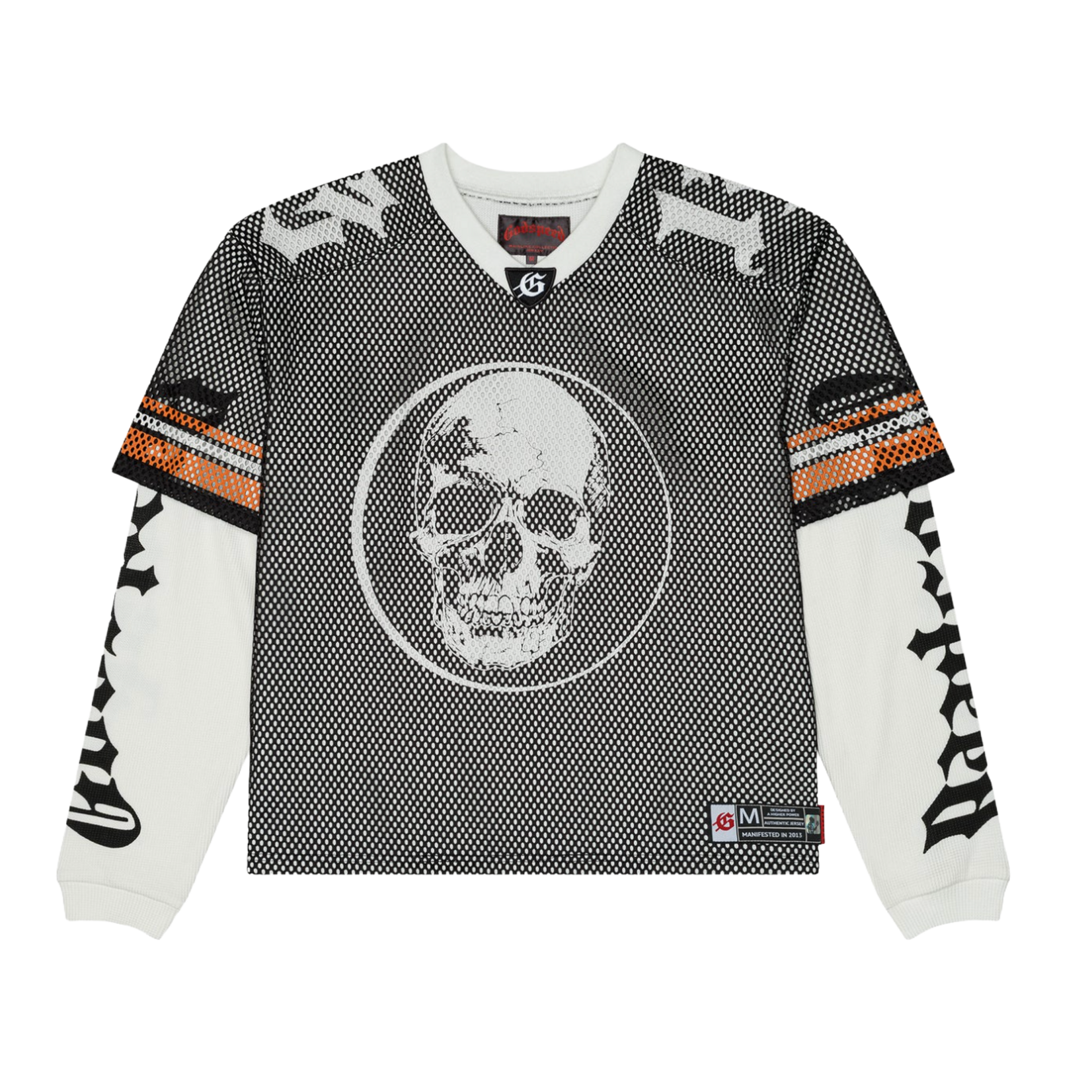 Godspeed Layered Jersey - Black/White