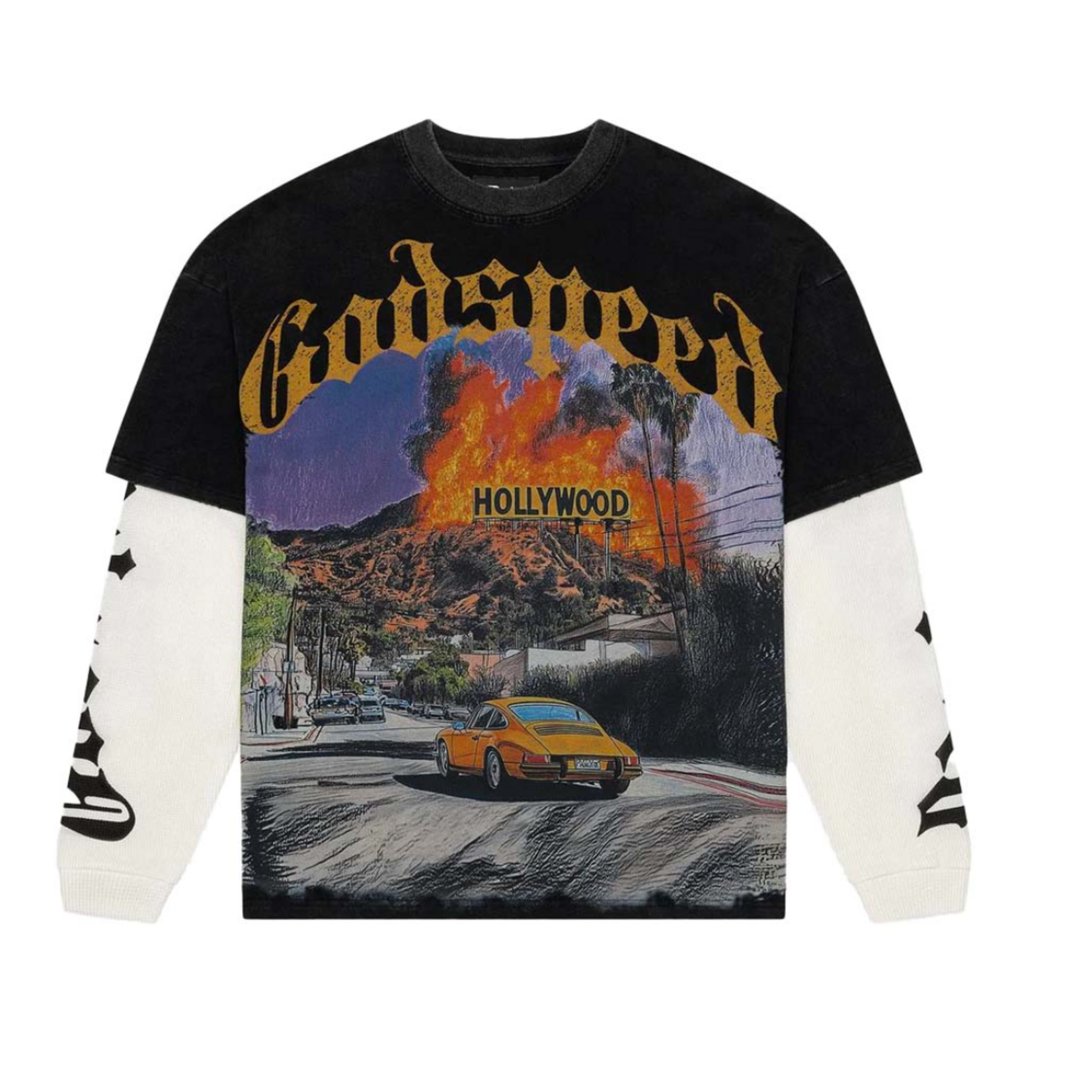 Godspeed Godspeed Los Scandalous Layered L/S Black