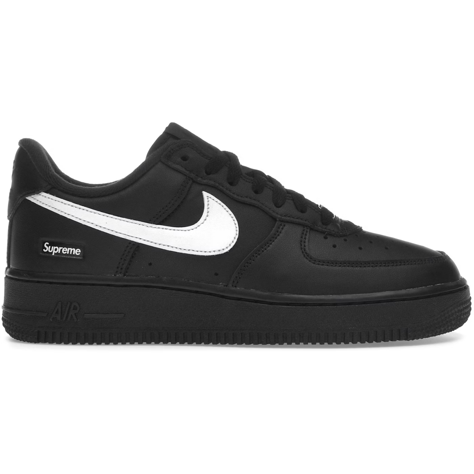 Supreme Nike Air Force 1 Supreme Black White
