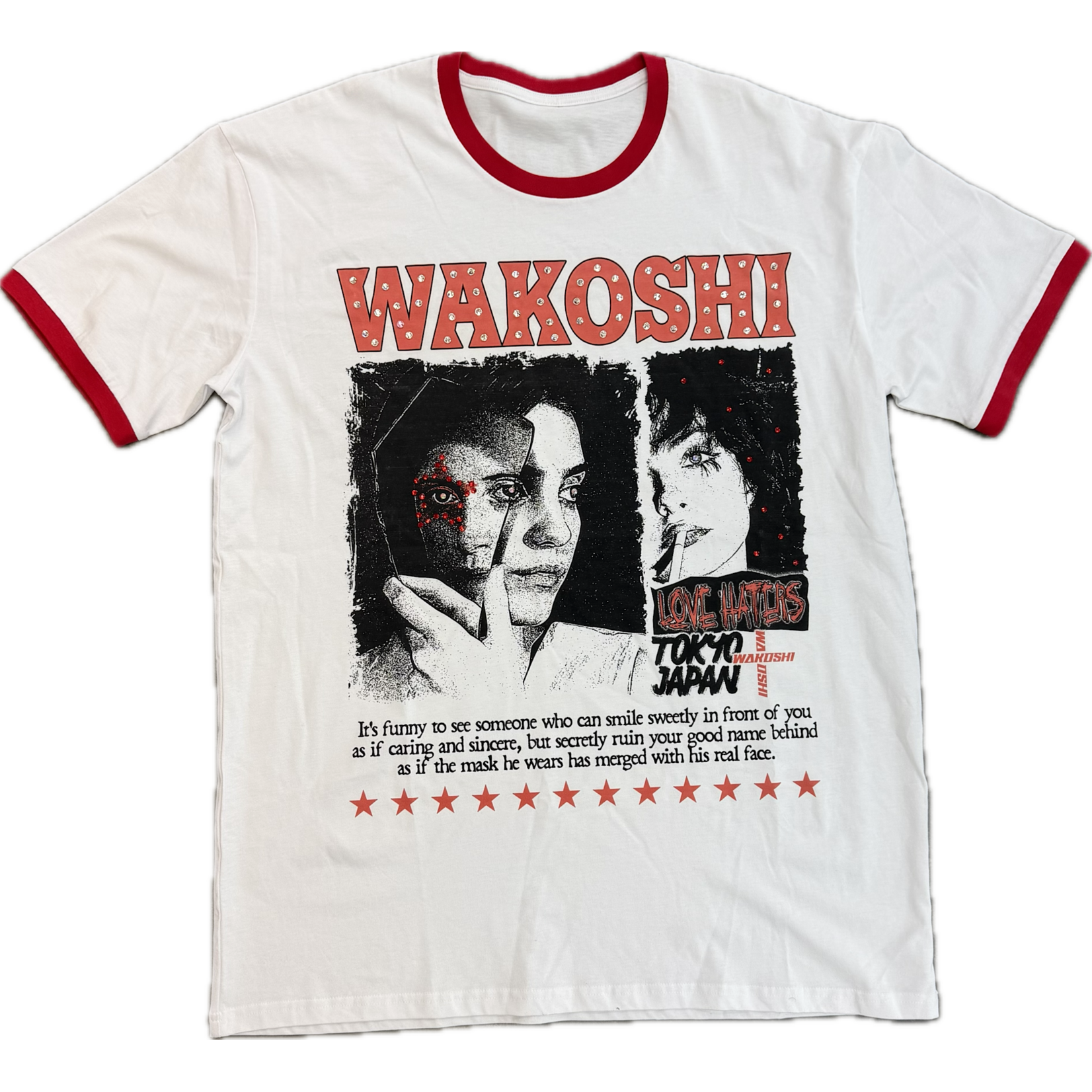 Wakoshi Wakoshi Love Haters White/Red