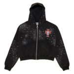 Vale Vale Pluto Cluster Zip Up Black