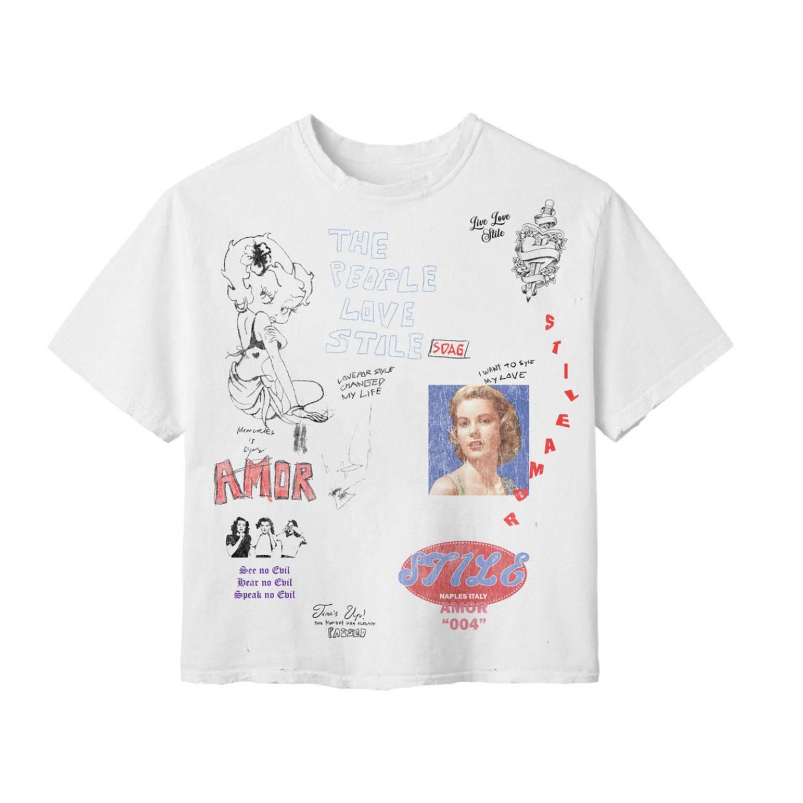 Stile De Amor S.A Amor Tee White