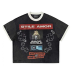 Stile De Amor SA World Stone Tee Black