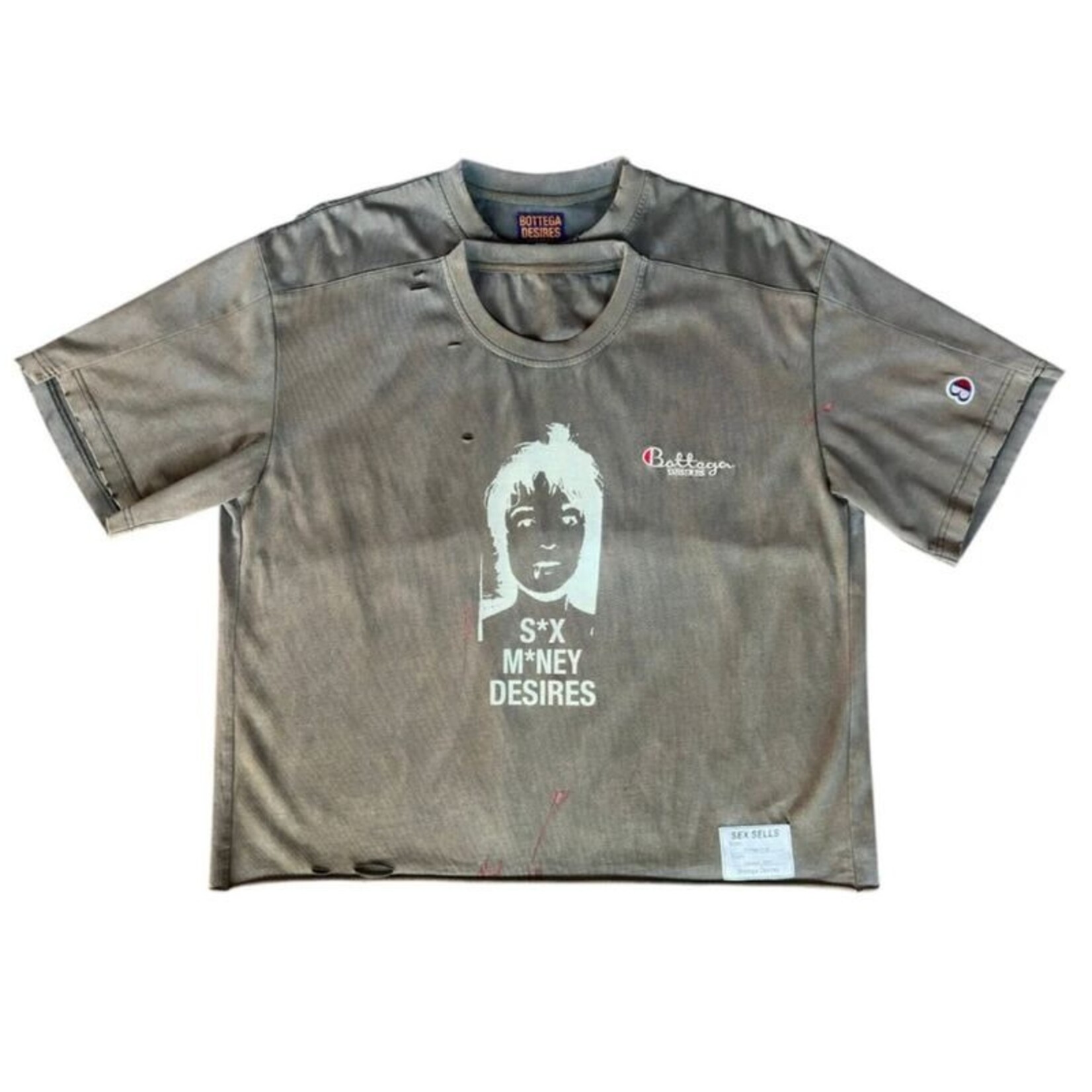 Bottega Desires Bottega Desires Sex Sells Tee Grey