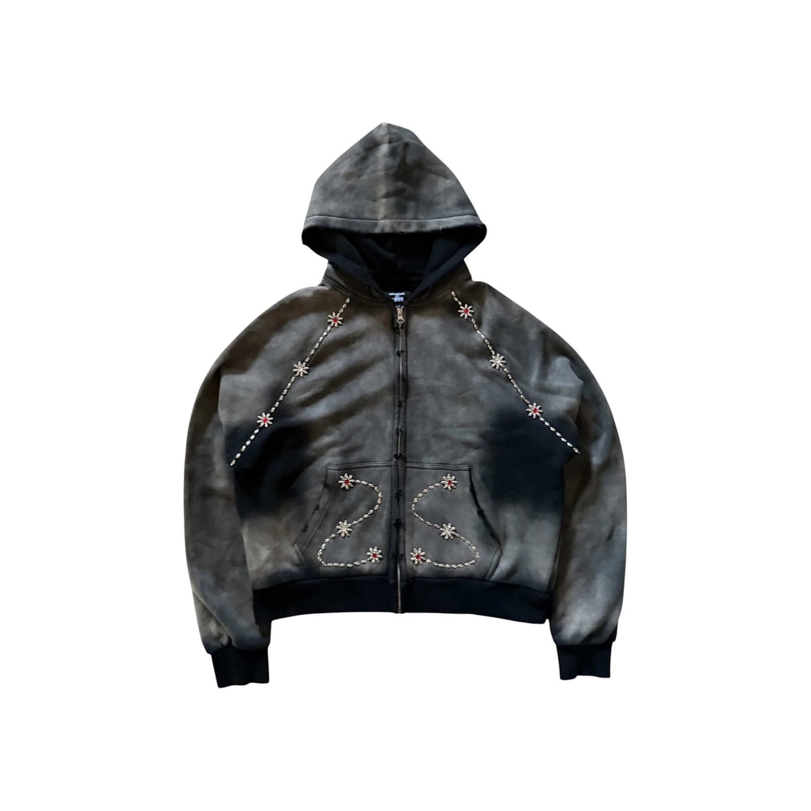 Brainwashed Brainwashed Sunflower Zip Up Grey