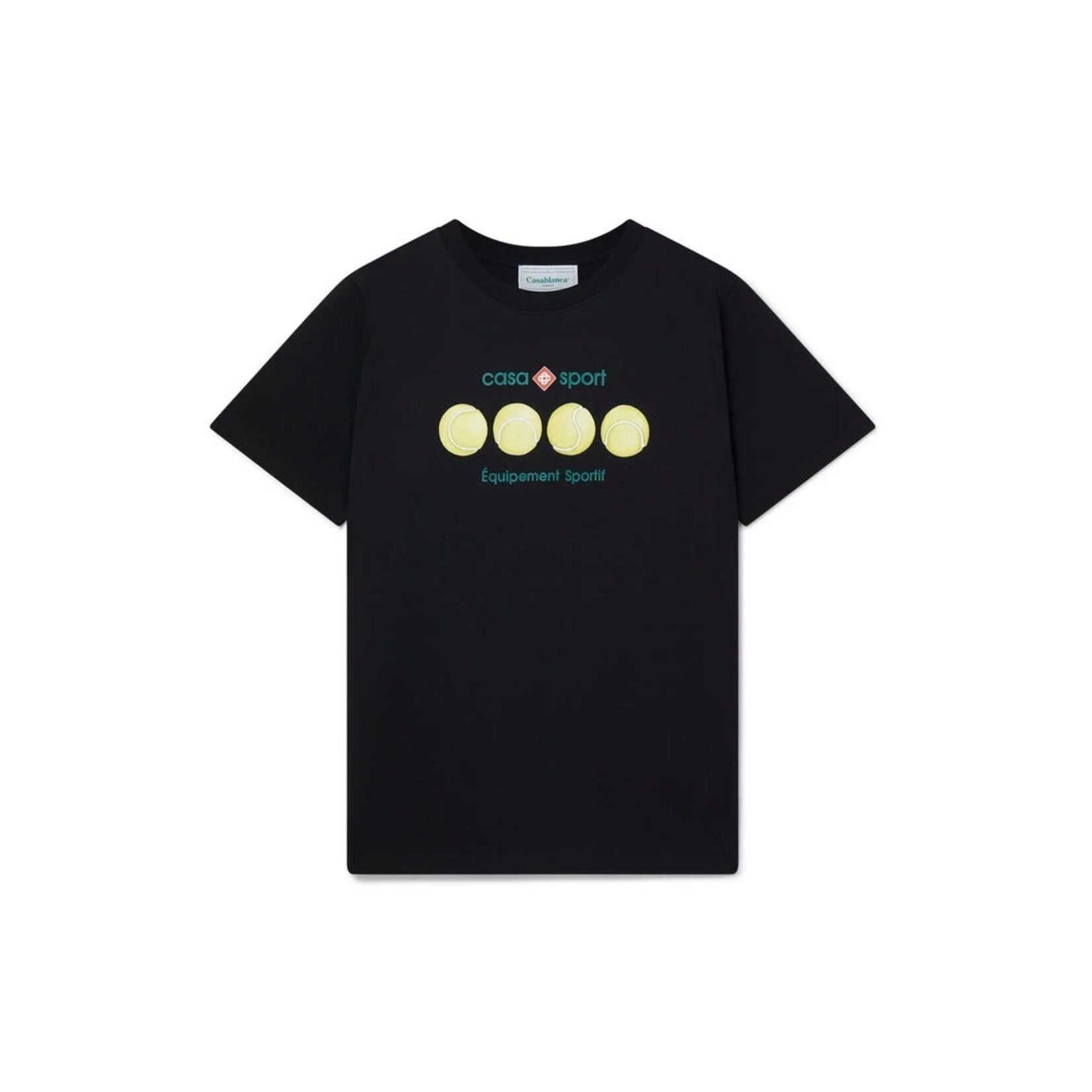 Casablanca Casablanca Tenis Ball Tee Black