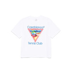 Casablanca Casablanca Triangle Tennis Club White Tee