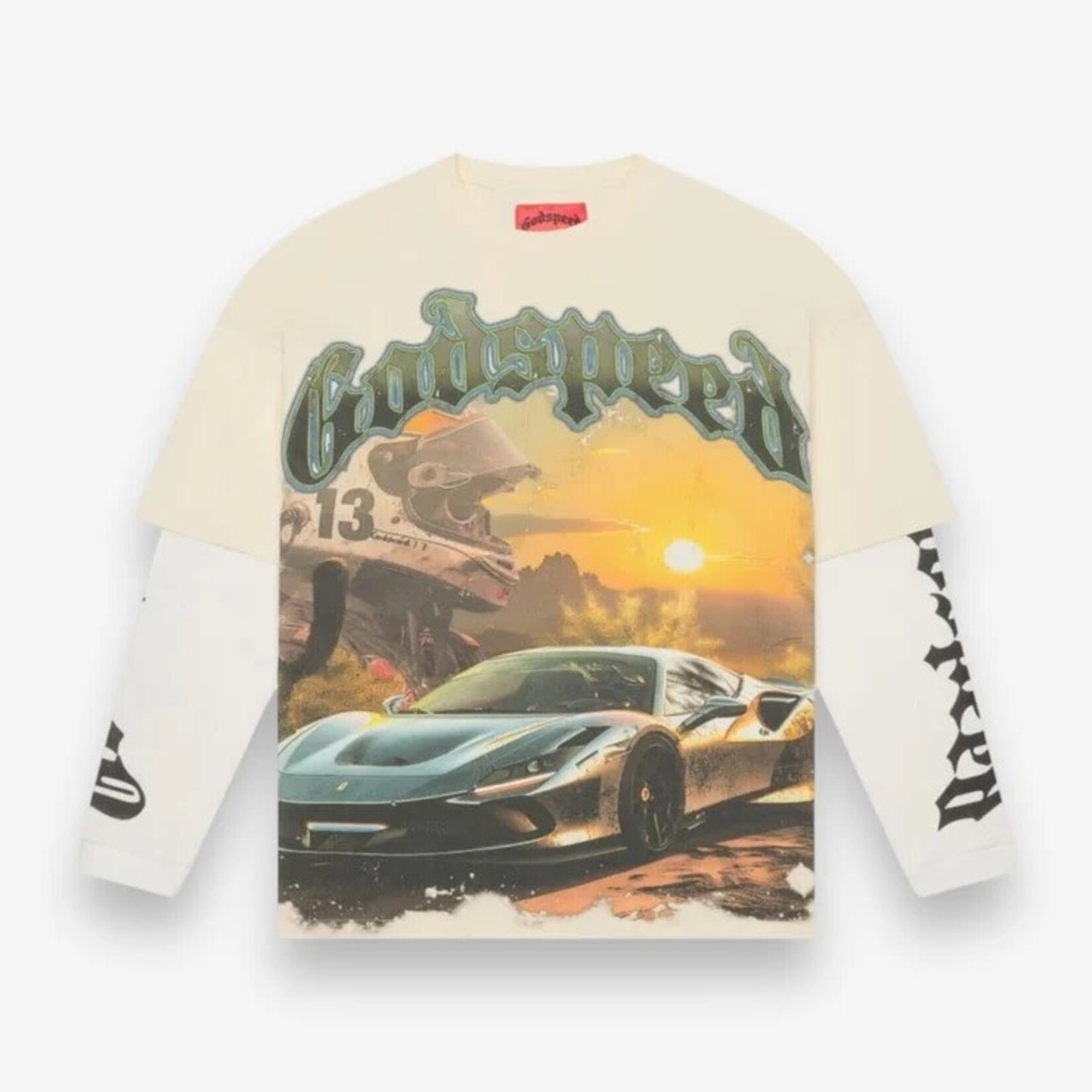 Godspeed Godspeed Ferrari Sunset L/S Cream