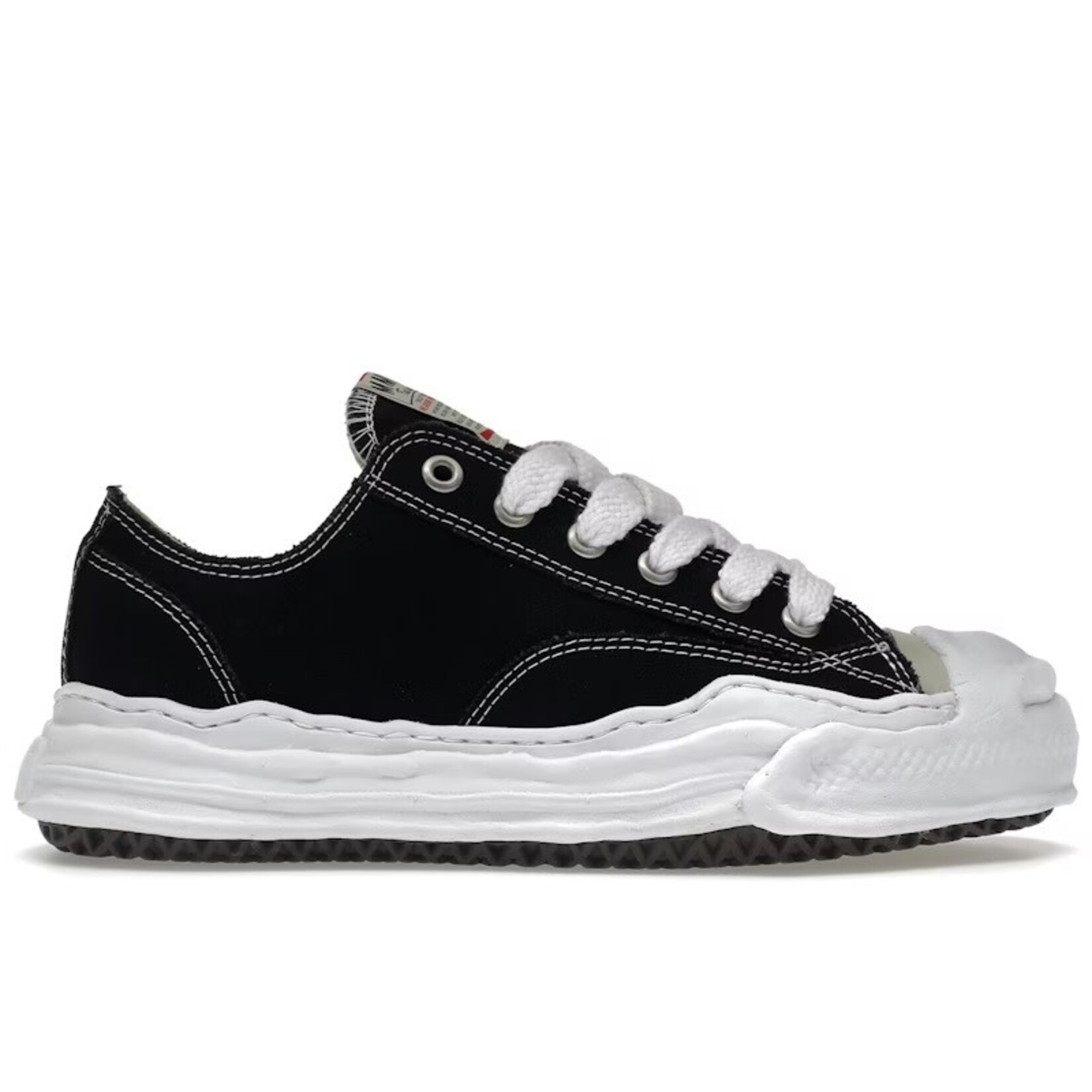 Maison Mihara Hank Sole Canvas Low Black