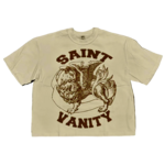Saint Vanity Saint Vanity Griffin Tee Cream/Brown