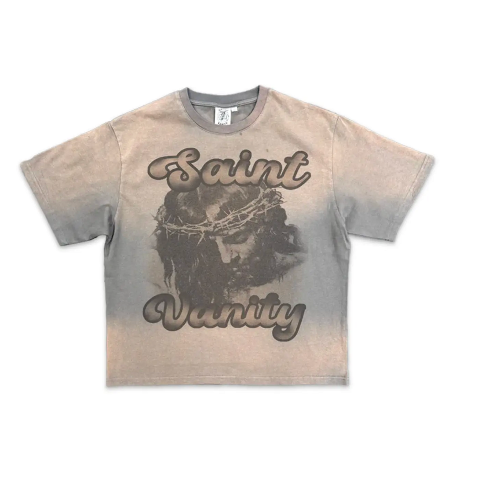 Saint Vanity Saint Vanity Jesus Tee Grey