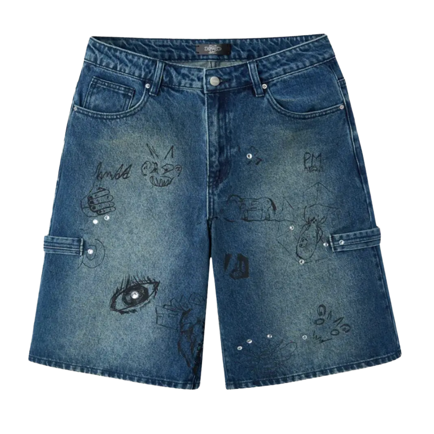HMDD HMDD Graffiti Jorts