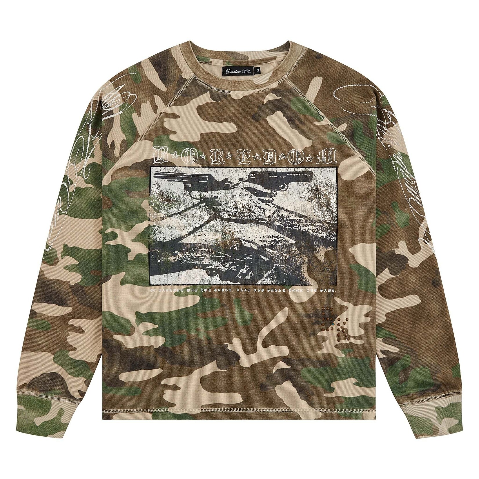 Boredom kills BK Trust Camo Waffle Thermal