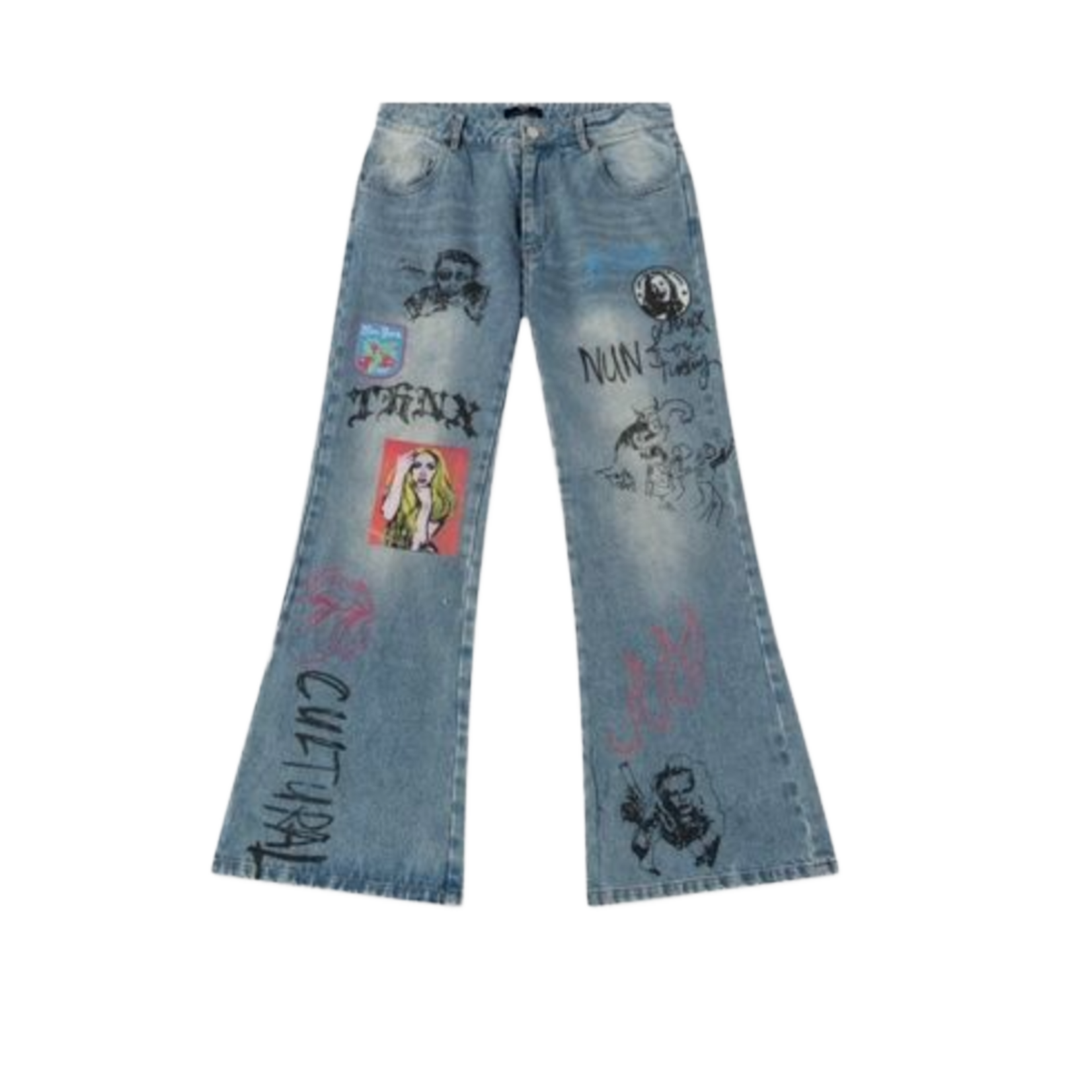 THNXS Thnx Anime Denim Light Wash