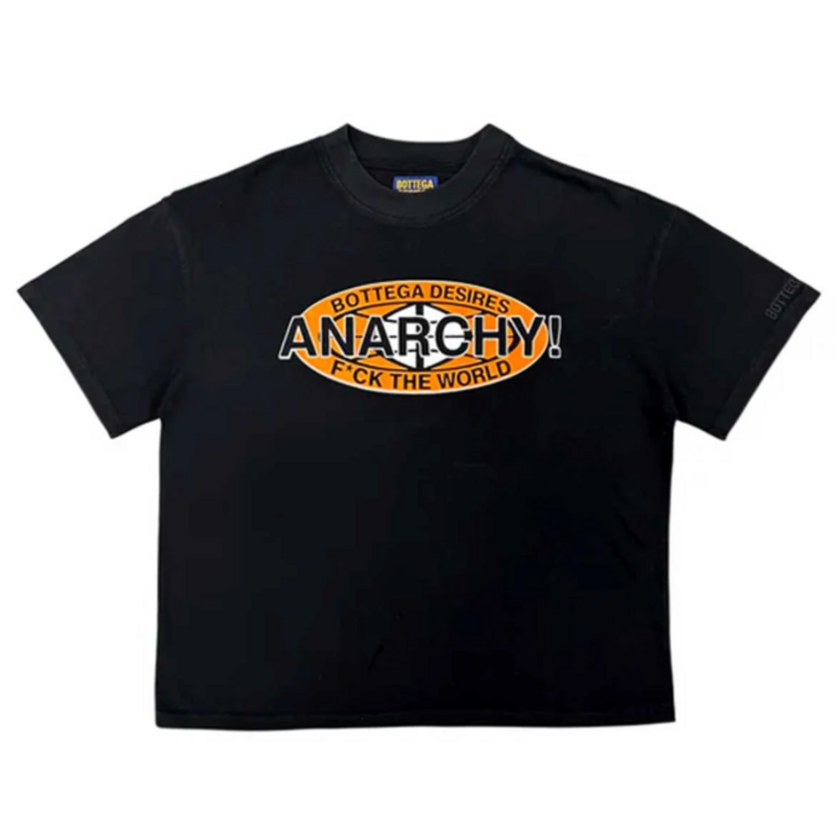 Bottega Desires Bottega Desires Anarchy Tee Black/Orange