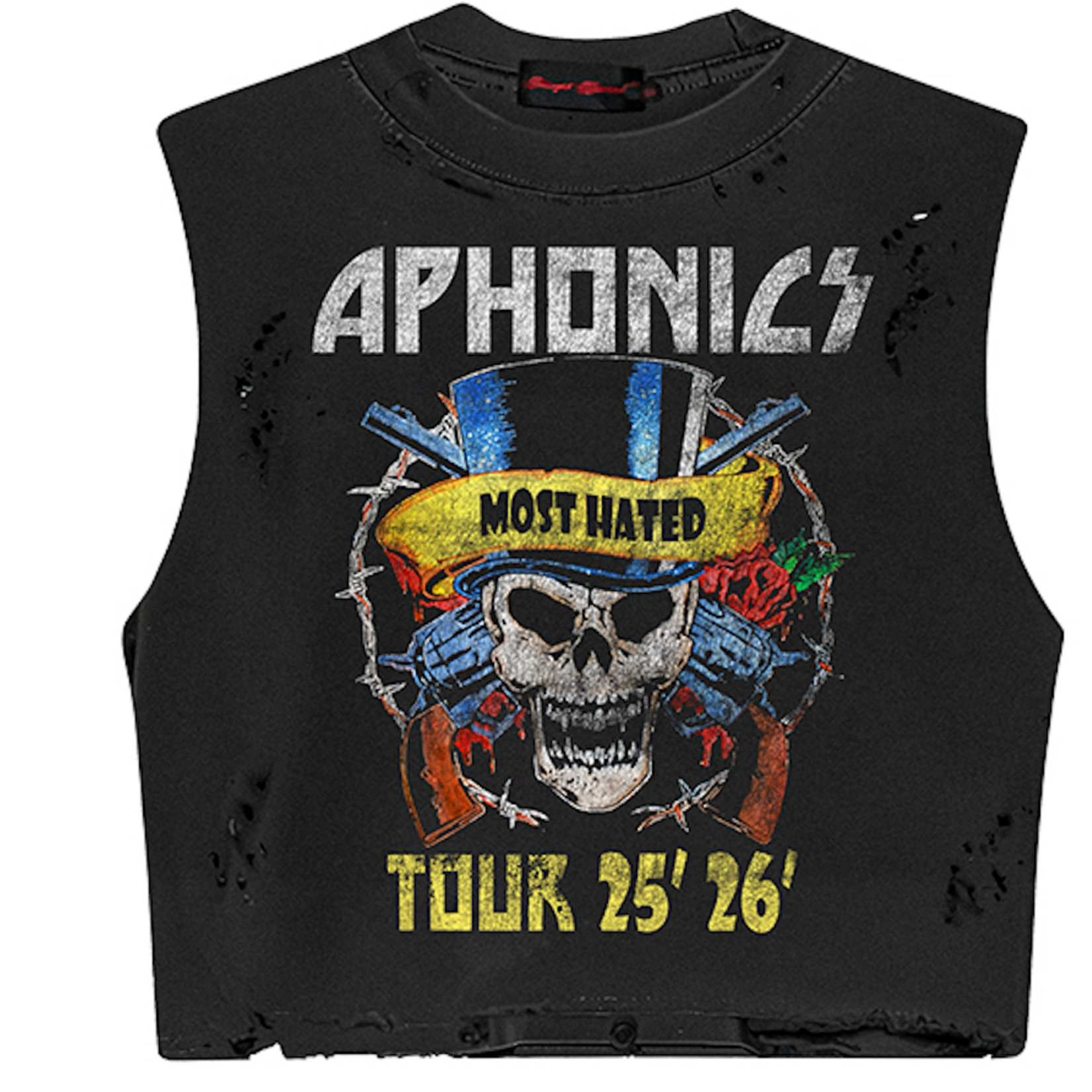 Aphonics Tour Tee Black
