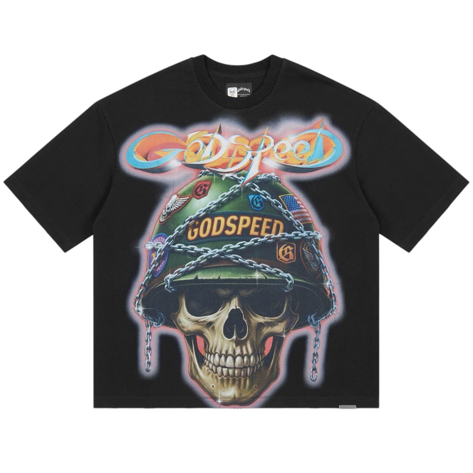 Godspeed Godspeed Badges of Honor Tee Black
