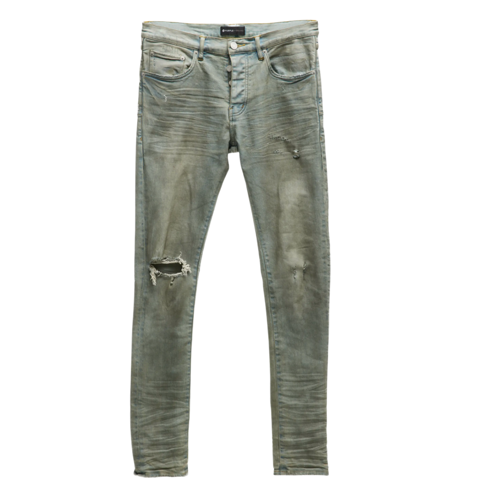 PURPLE Purple Light Dirty Wax  Denim