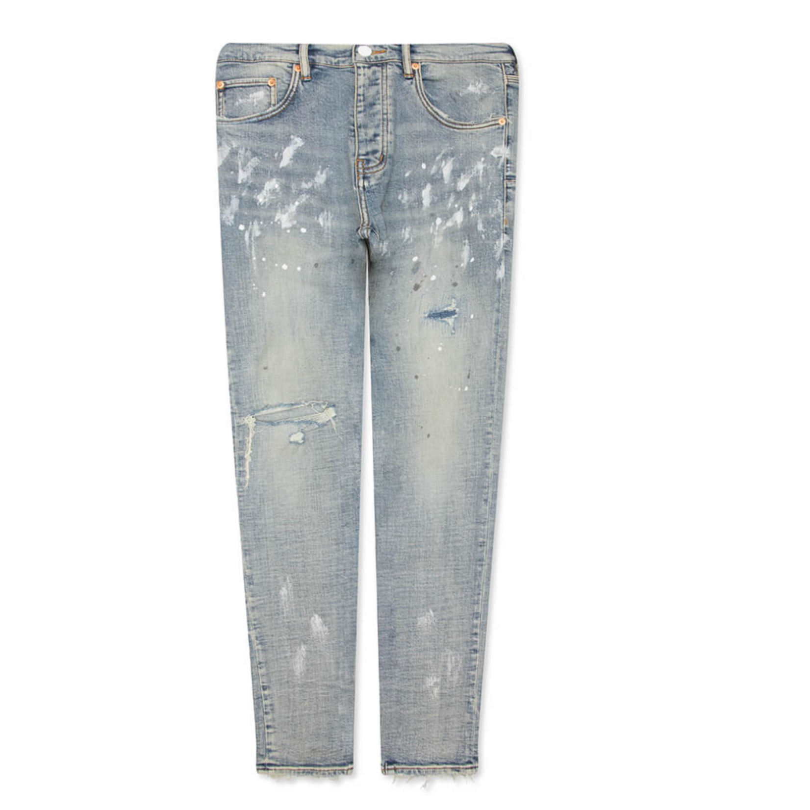 PURPLE Purple Light Indigo Paint Denim