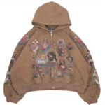 Righteous Righteous Hoodie Zip Up Brown