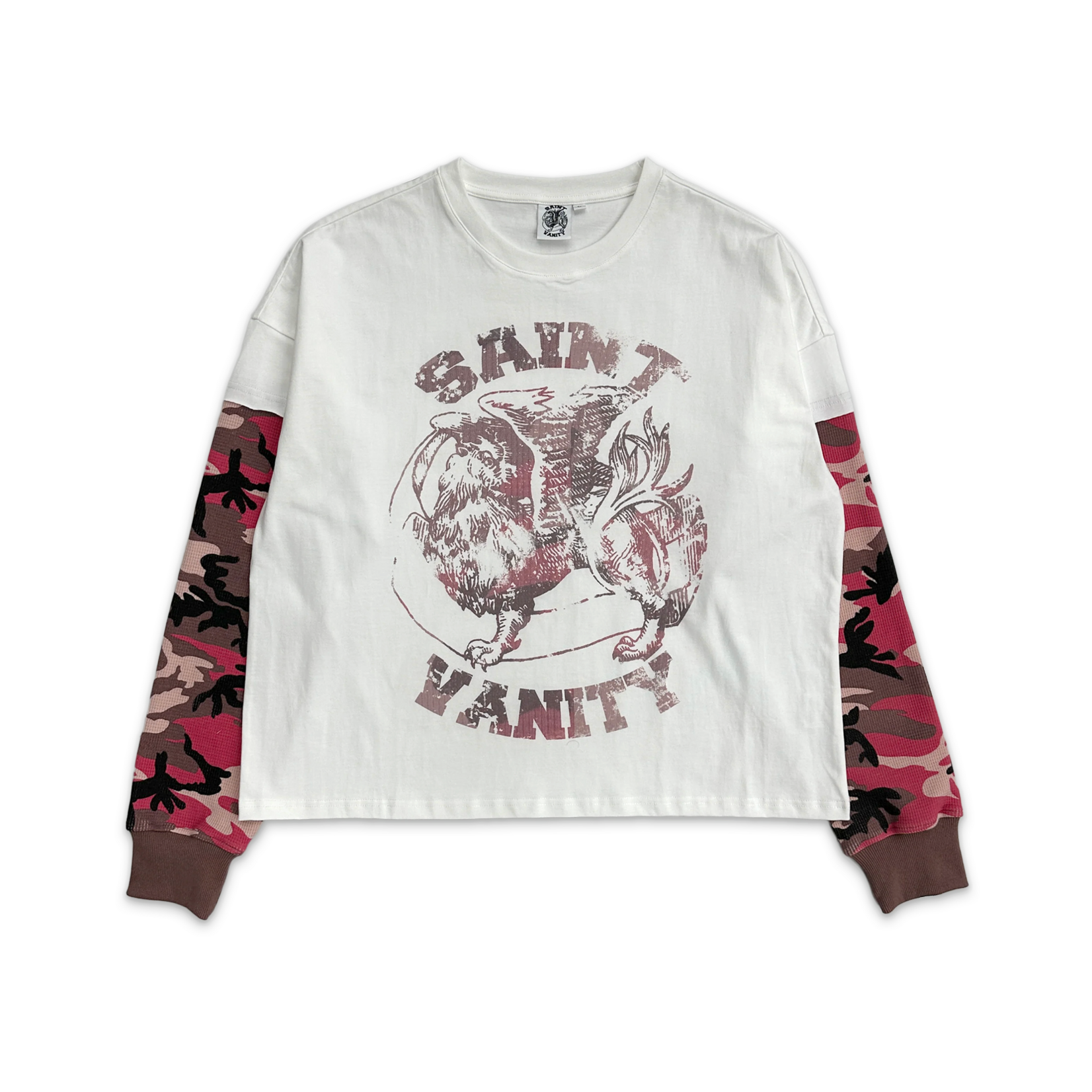 Saint Vanity Saint Vanity Camo Pink L/S