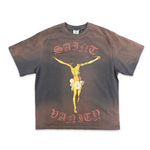 Saint Vanity Saint Vanity Crucified Tee Grey