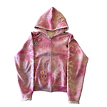 Savior Savior Button Zip Up Pink