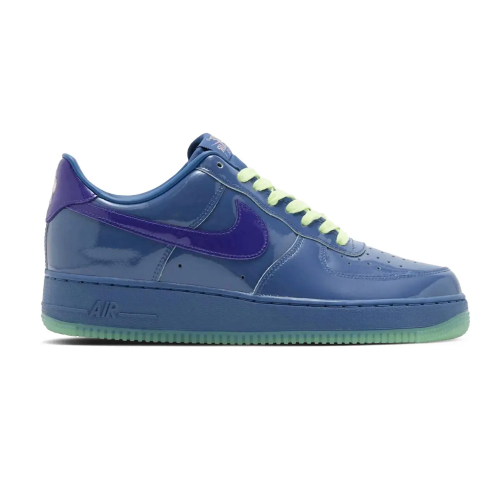 Nike Nike Air Force 1 Low Patent Leather Mystic Navy Grape Ice