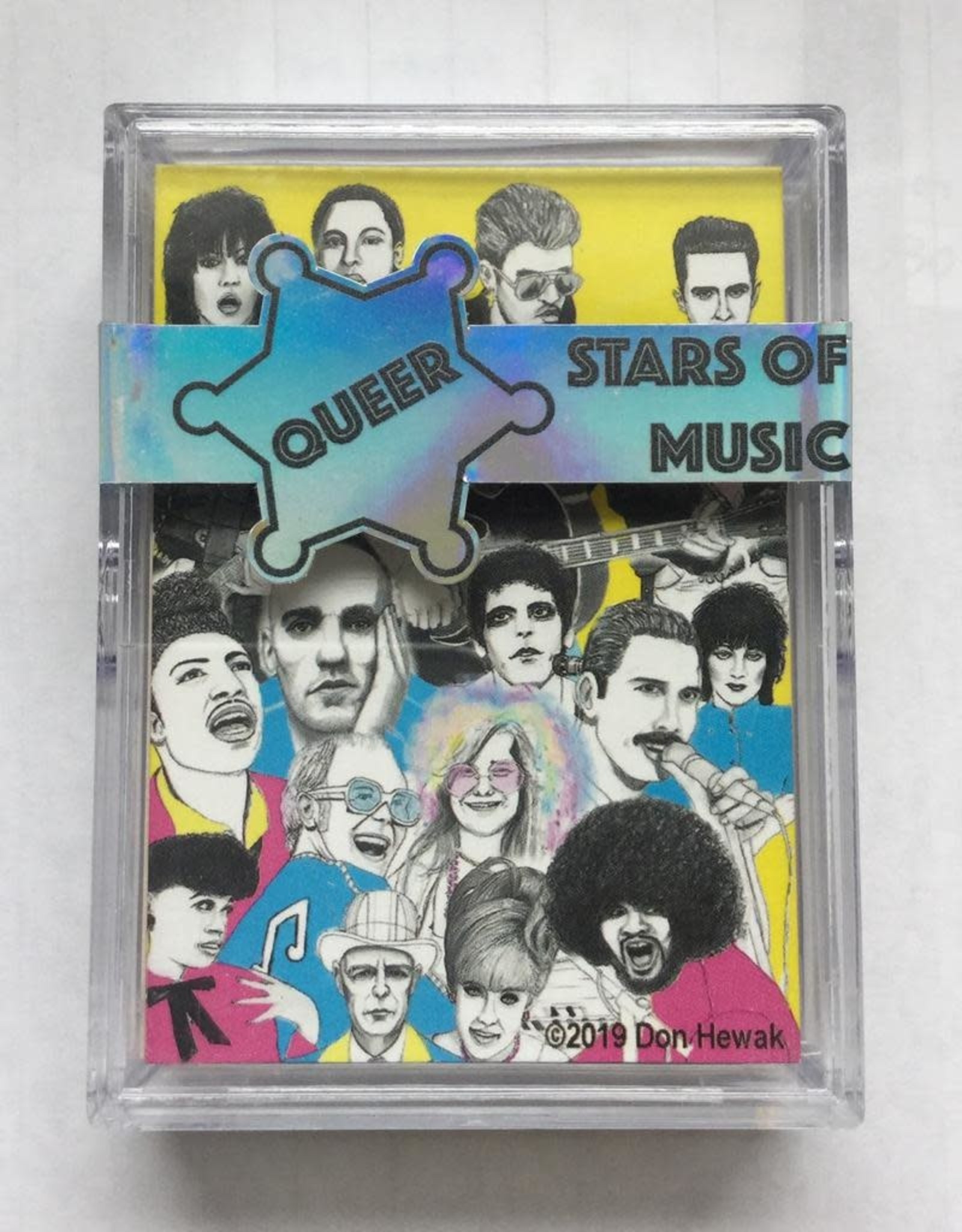 Hewak, Don Queer Stars of Music, Trading Cards