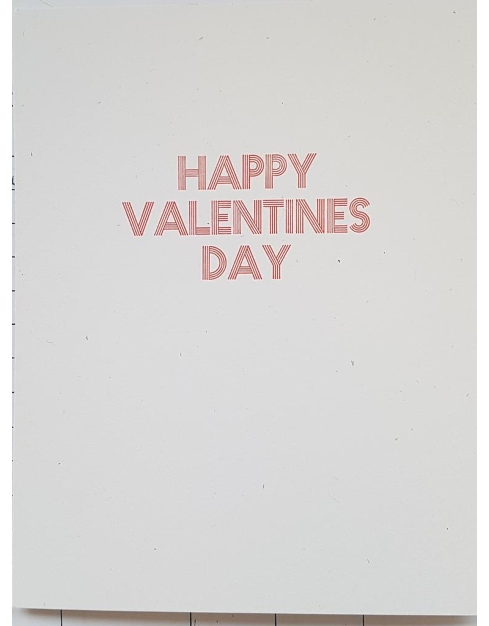McLachlan, Sean Happy Valentine’s Day card, by Printmonger Press
