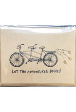 Karen Fuhr Let the adventures begin, card