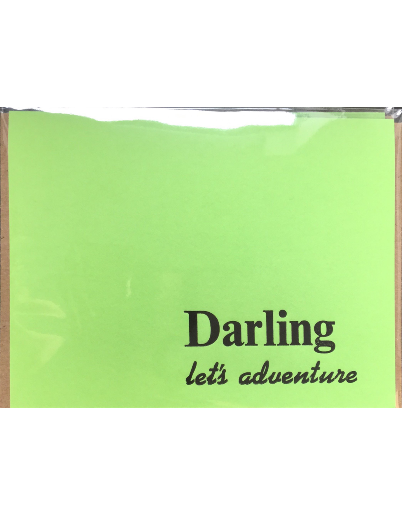 Karen Fuhr Darling let’s adventure, card