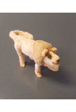 Dzama, Jeanette & Maurice Lion, Needle Felted Animal by Jeanette and Maurice Dzama
