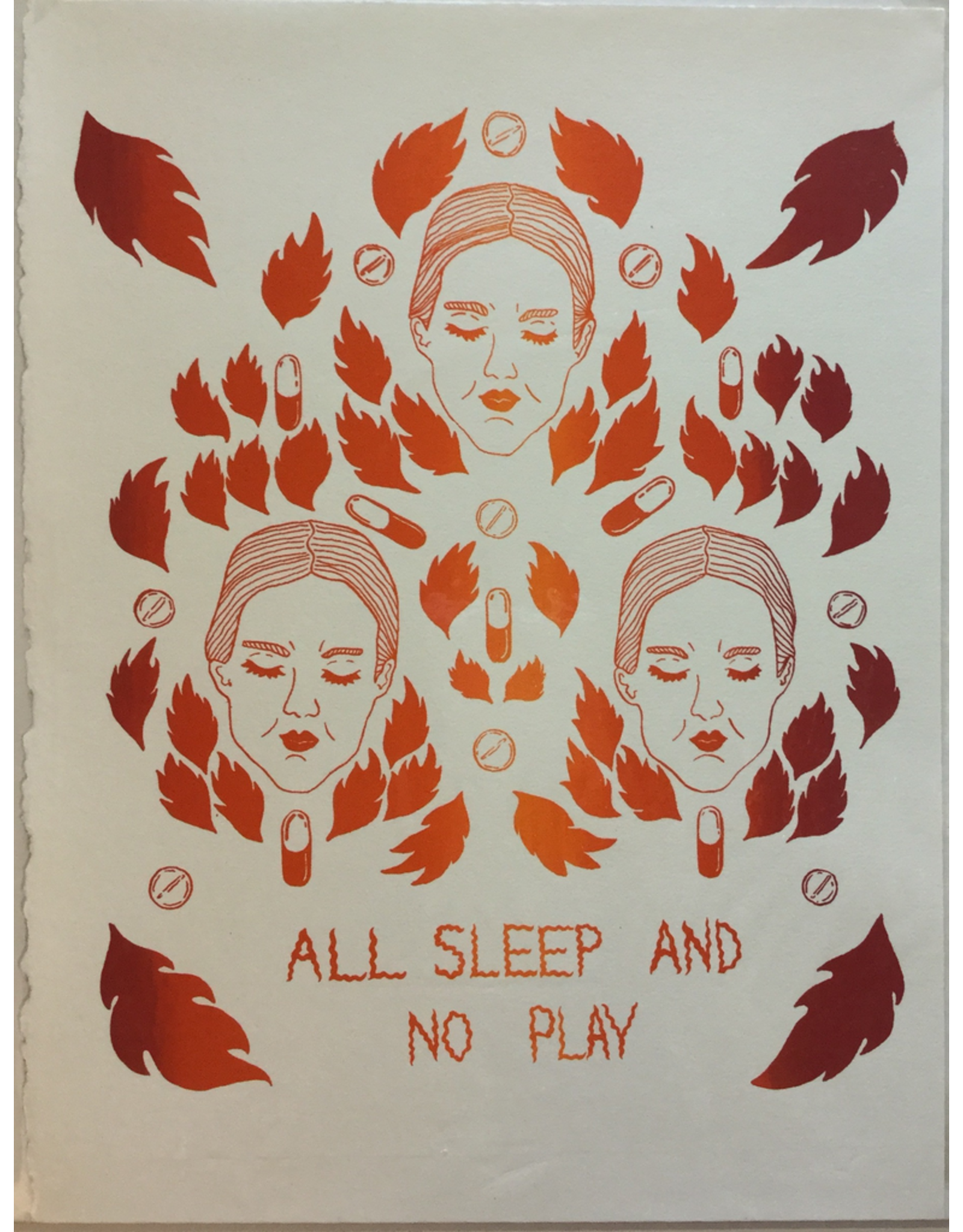 Mayer, Emma All Sleep No Play, Print