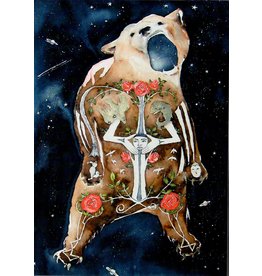 Scanlon, Rosemary Bear Icon - greeting card (blank)