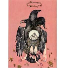 Scanlon, Rosemary Raven Icon - greeting card (blank)