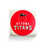 TITANS CAPPY HEAD LOGO STICKER