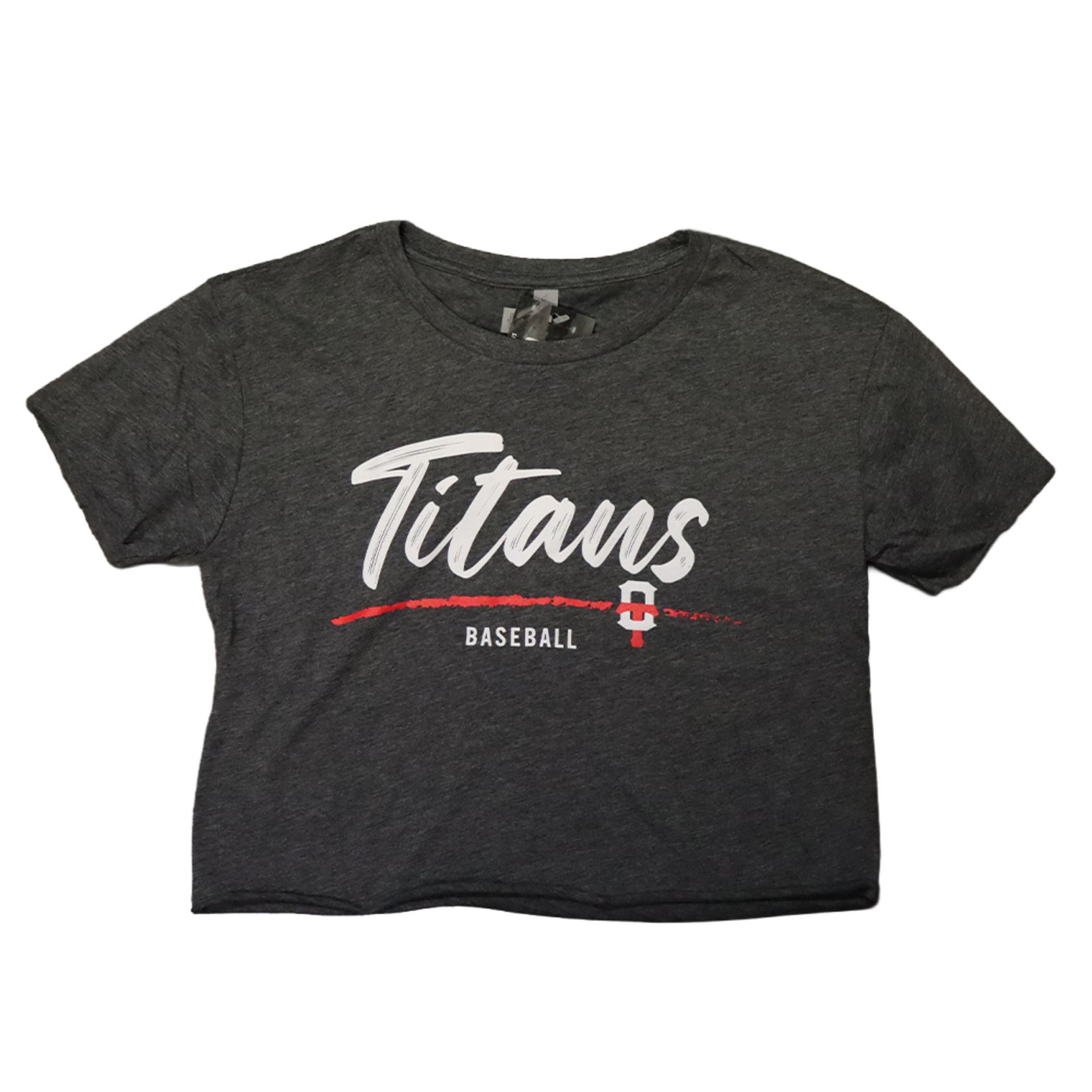 TITANS WOMEN'S BRUSH CROP TOP
