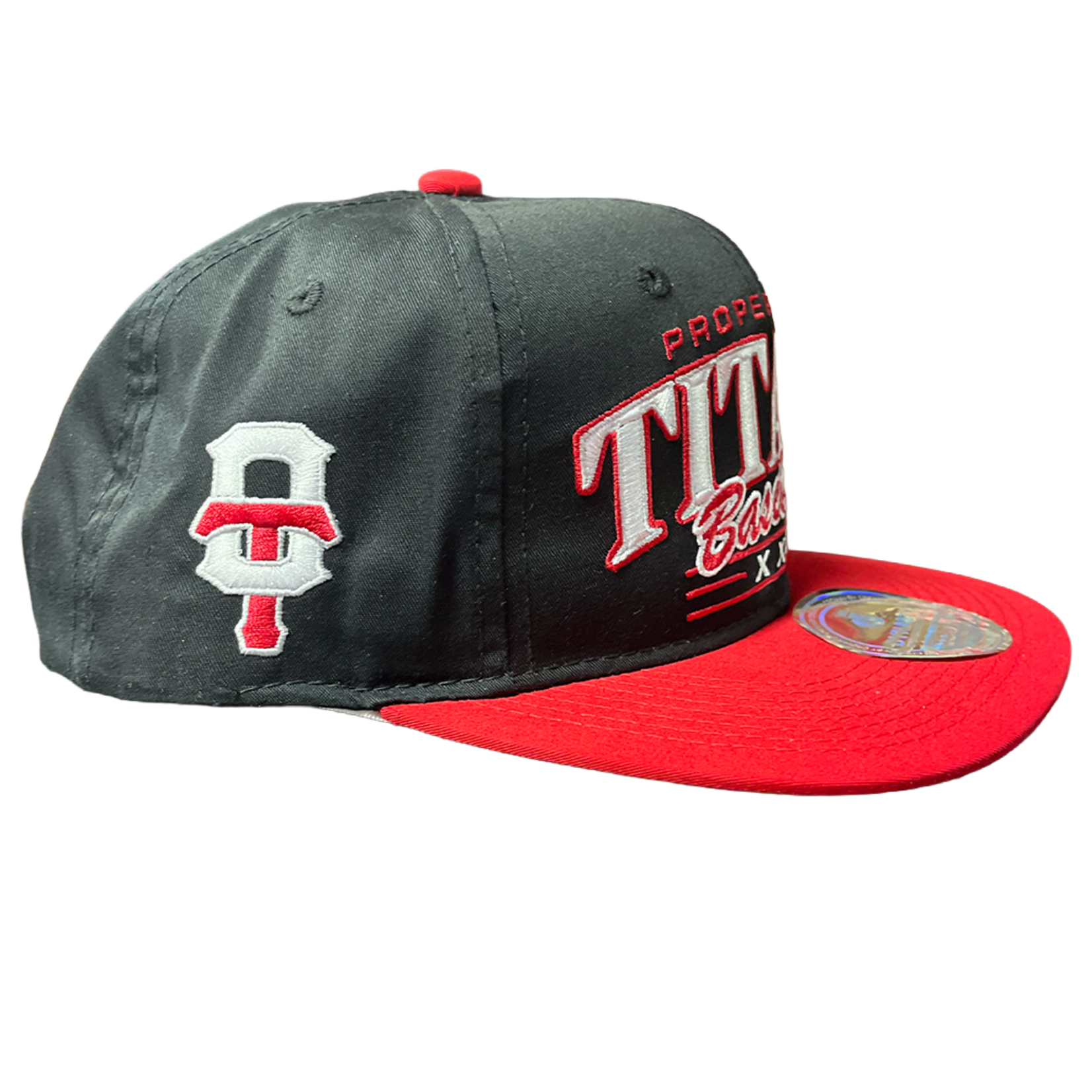 DYNASTY TITANS DYNASTY ICON PROPERTY OF BLACK/RED CAP