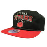 DYNASTY TITANS DYNASTY 500 BLACK/RED ROPE CAP
